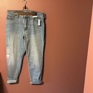 Old Navy high rise OG straight ankle length pants. Size 12. WITH TAGS.